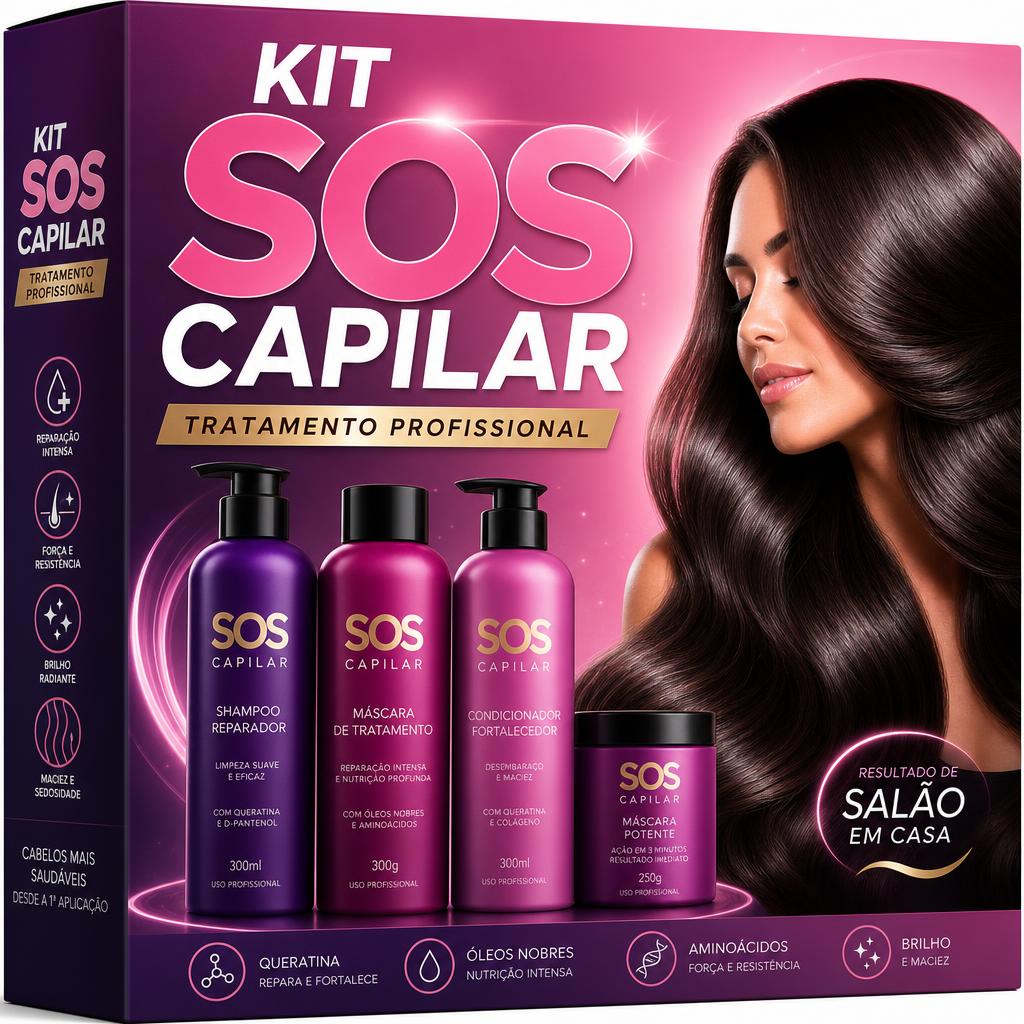 Kit SOS Crescimento Capilar